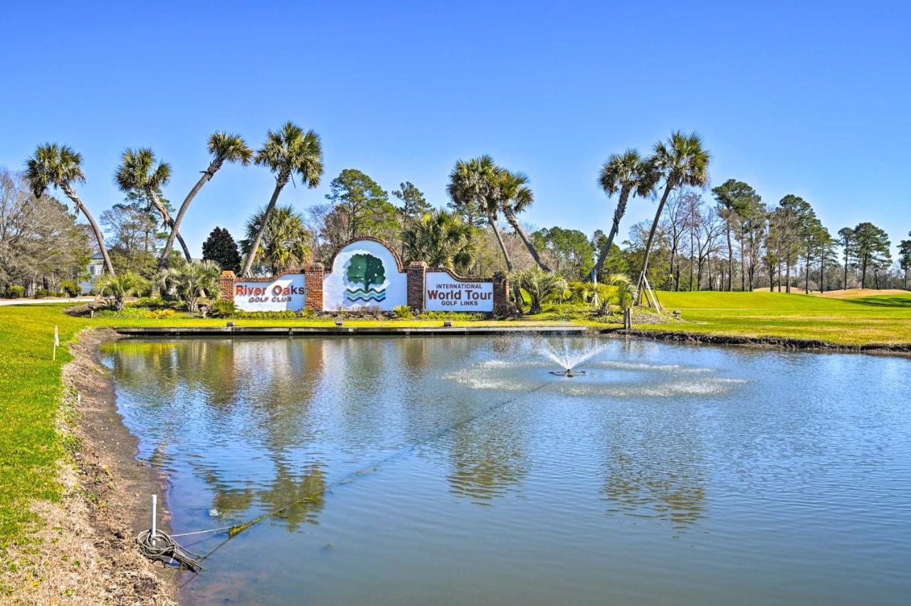 Swim, Golf, Play - Beachy River Oaks Condo! Myrtle Beach Exterior foto